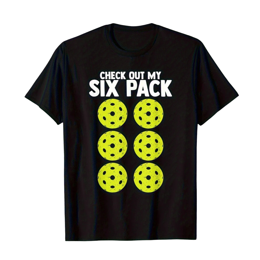 Six Pack Abs Pickleball Tee
