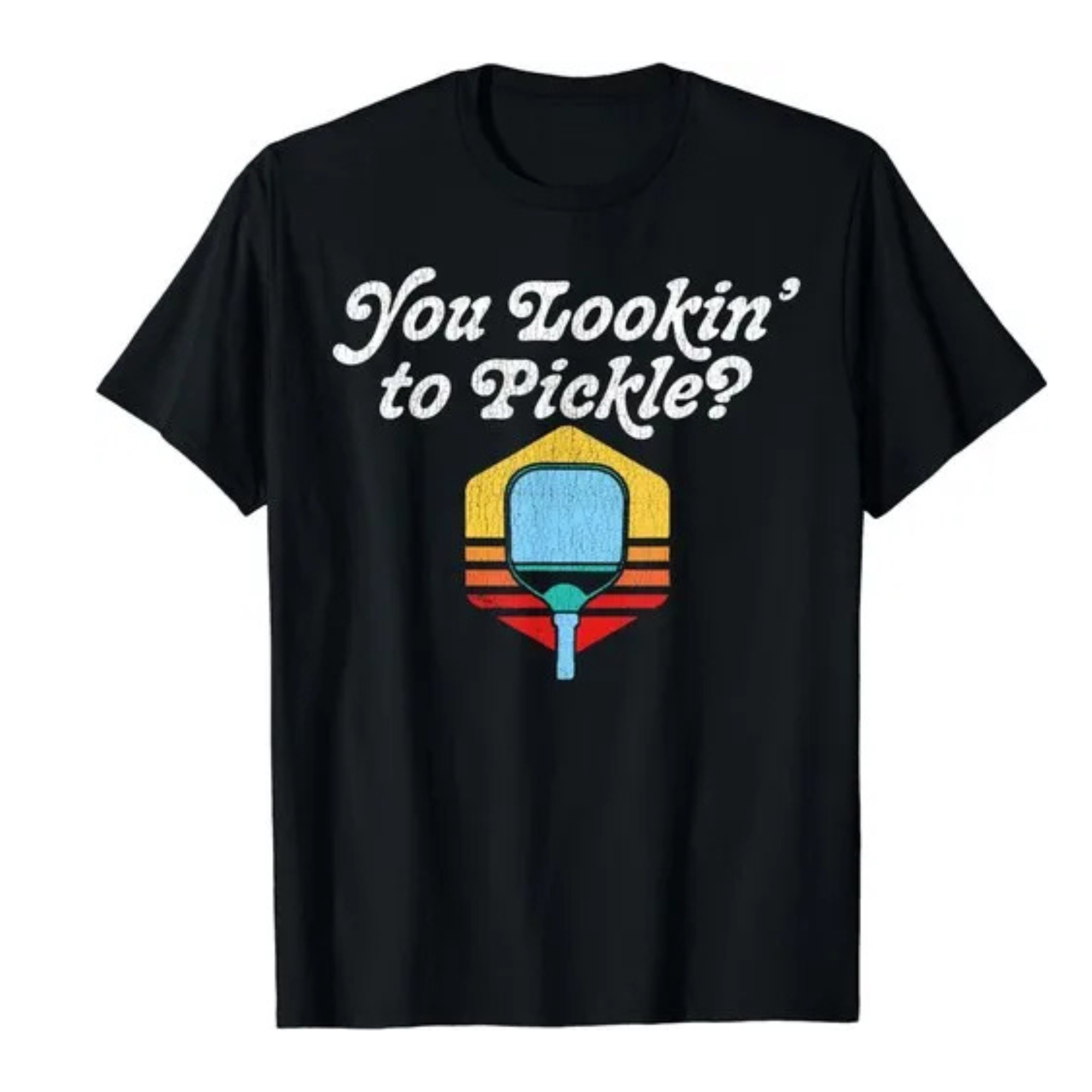 Retro Pickleball 80s Tee