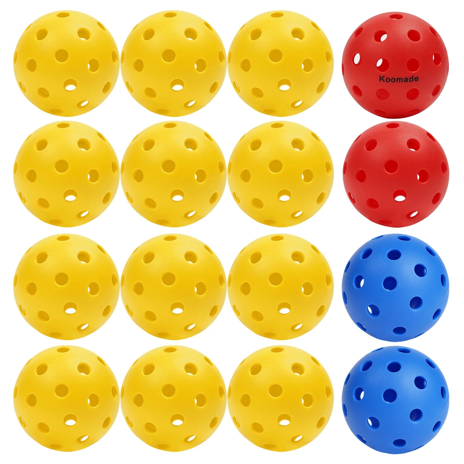 KOOMADE Pickleballs Set