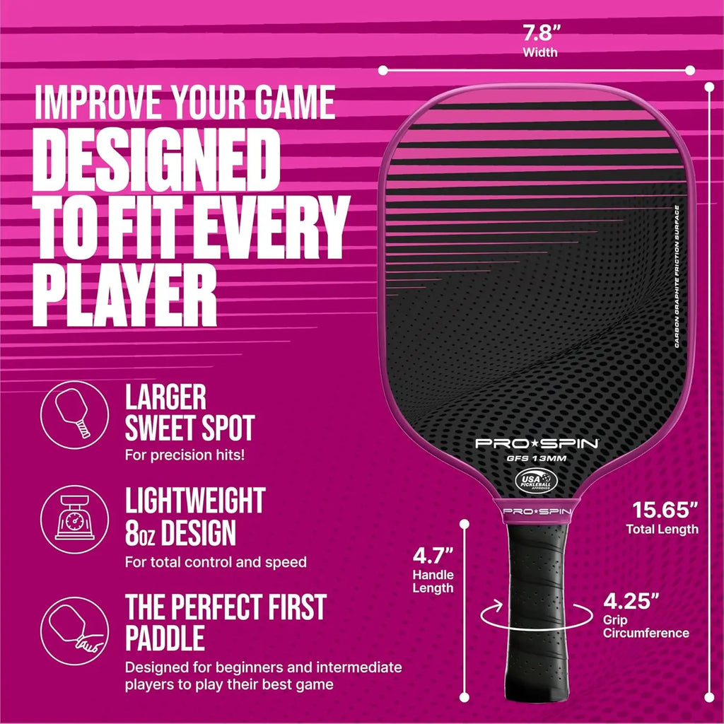 Lightweight Carbon Paddle Set