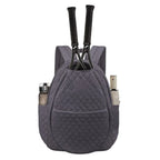 Quilted Tennis Backpack