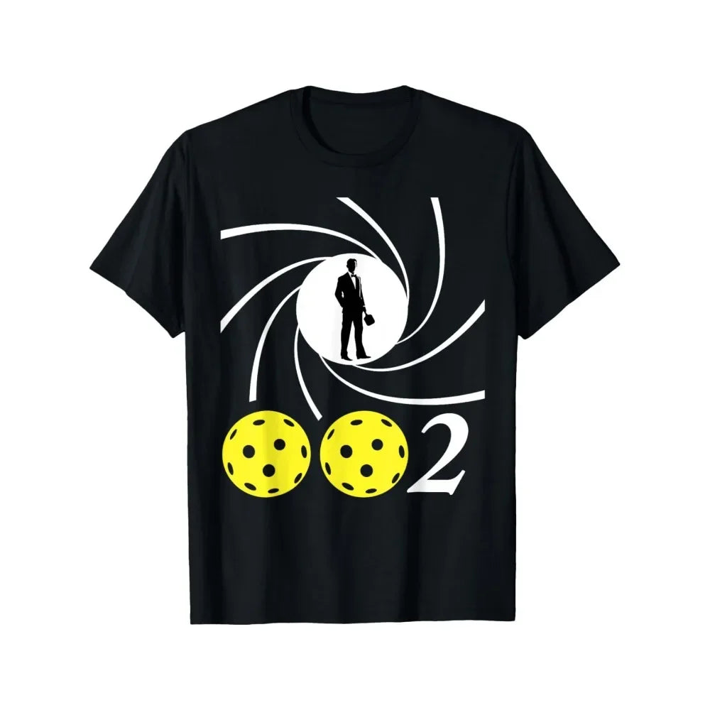Spy Parody Pickleball Tee