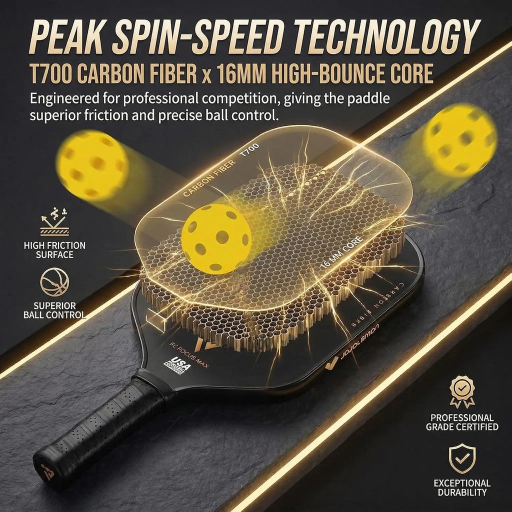 Lightweight Carbon Paddle Set