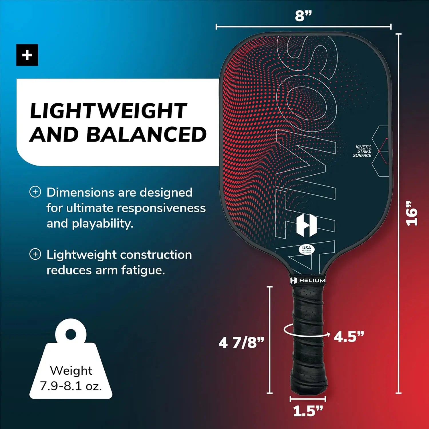 USAPA Certified Paddle Set