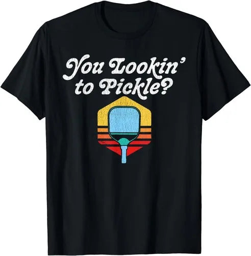 Retro Pickleball 80s Tee