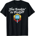 Retro Pickleball 80s Tee