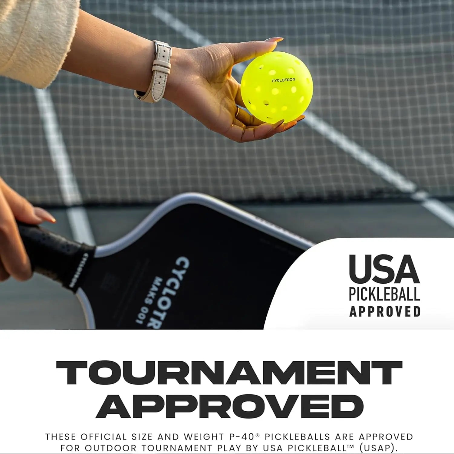 USAPA Outdoor Pickleballs