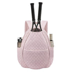 Quilted Tennis Backpack