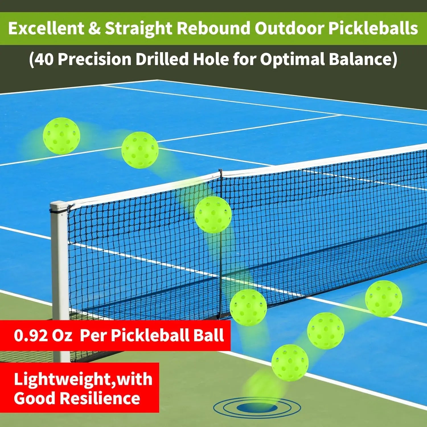Outdoor Pickleball Set