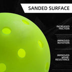 Crack-Resistant Pickleballs