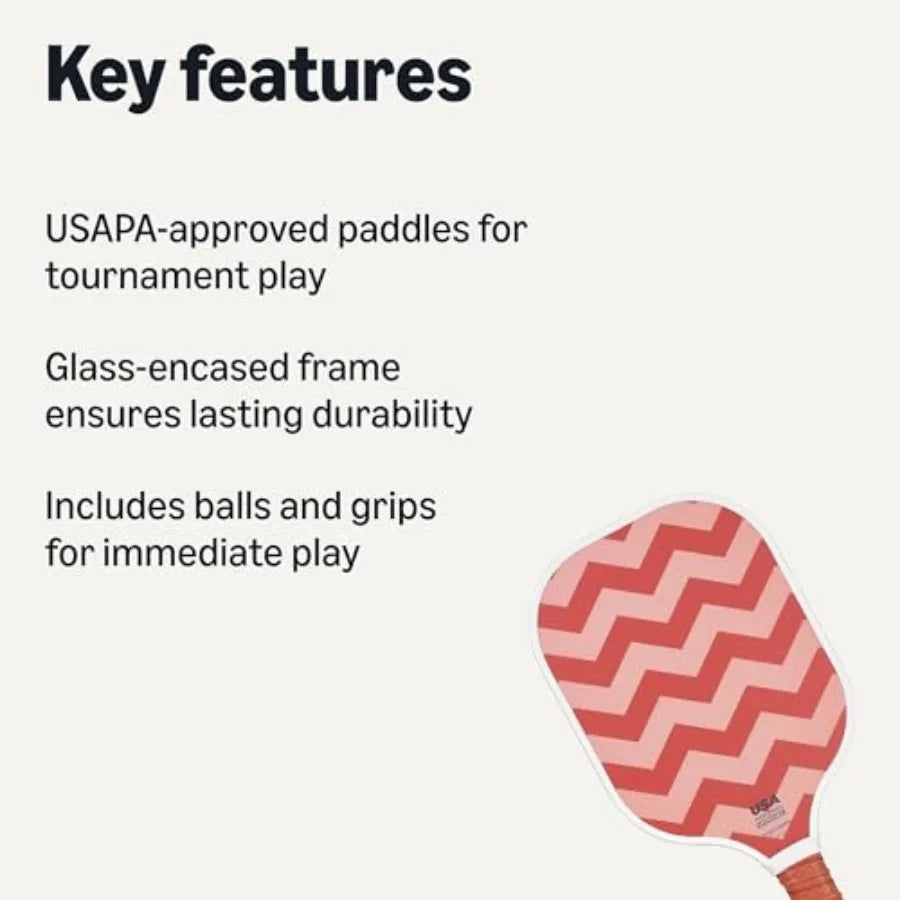 USAPA Carbon Paddle Set