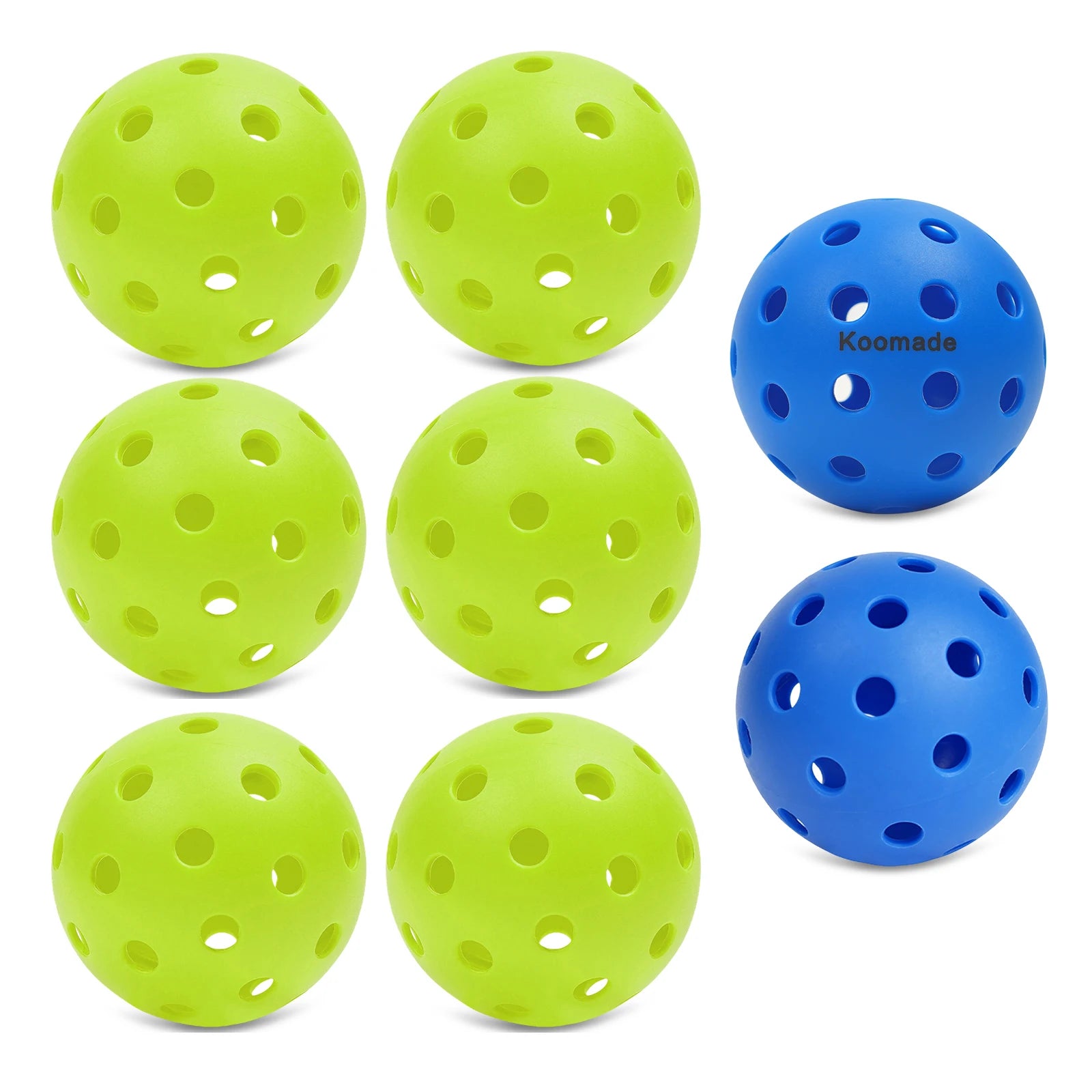 KOOMADE Pickleballs Set