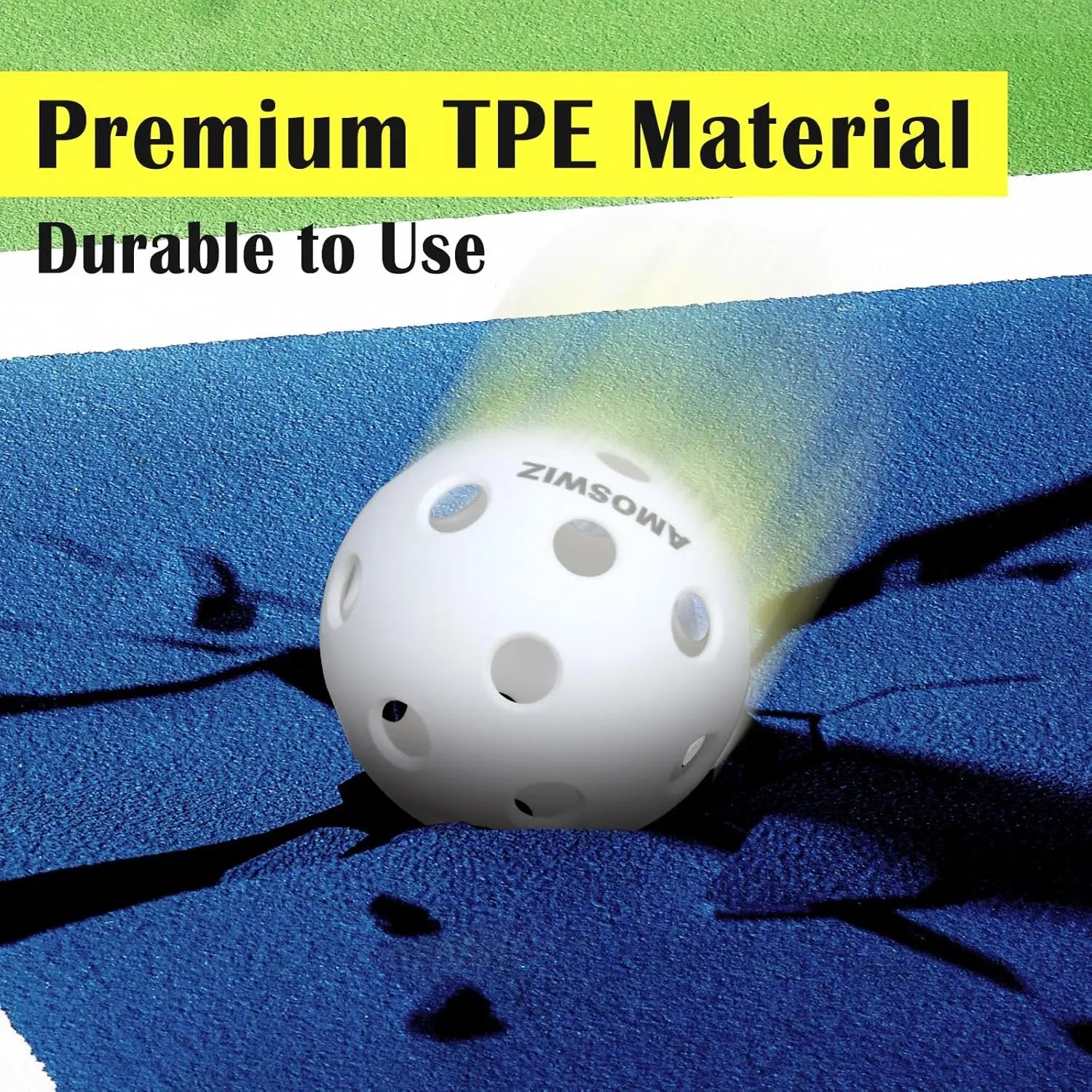 Indoor Pickleballs 6-Pack