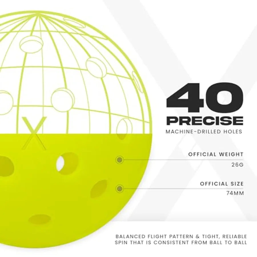 X-40 Outdoor Pickleballs